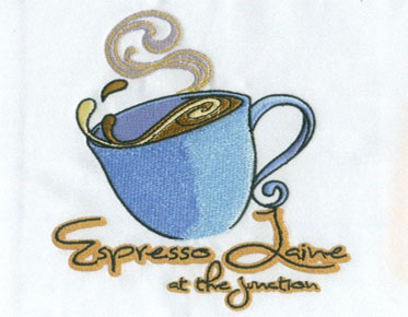 Embroidery Digitizing Cafe Design